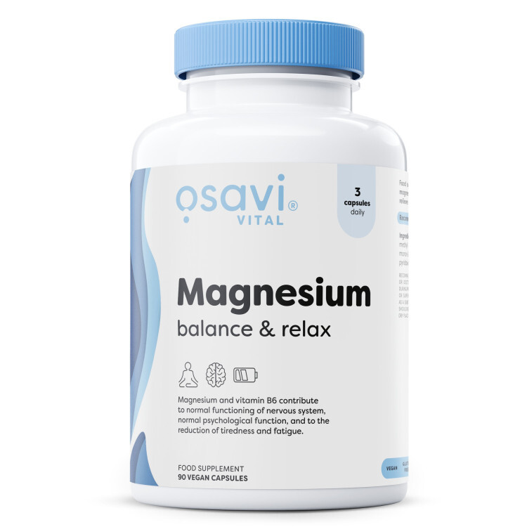 Magnesium Balance & Relax 90 vegan kapsler
