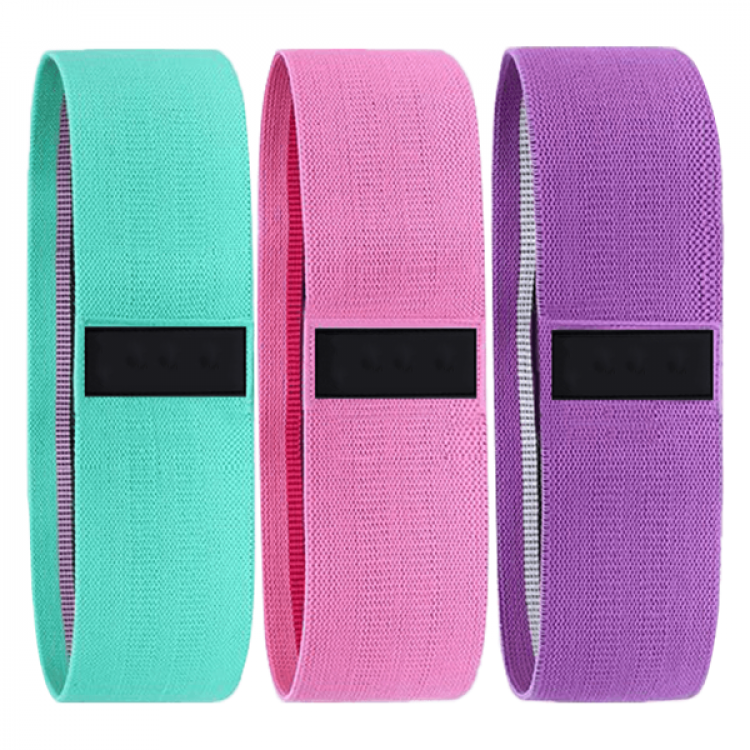 Træningselastikker til ben (3 stk)