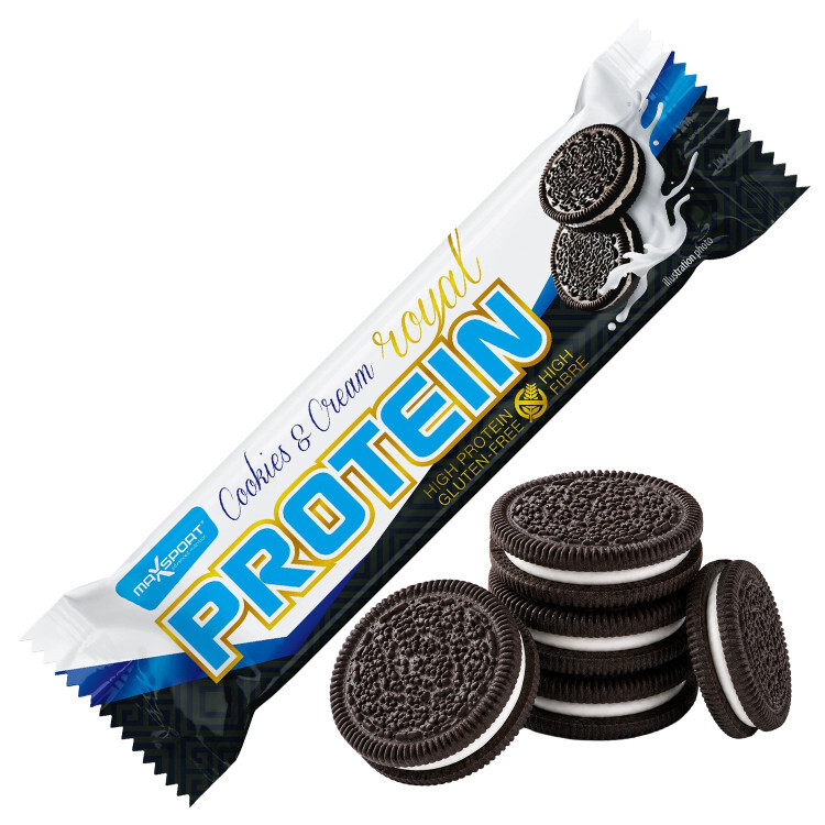 MAX SPORT ROYAL PROTEIN BAR 1 x 50 g, Bedst før 04.09.2026