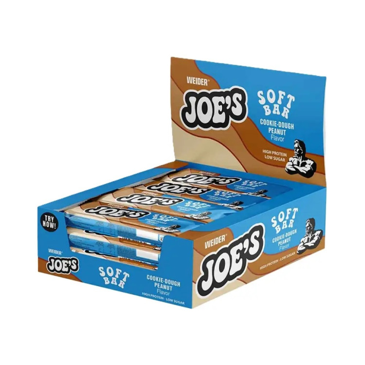 Weider Joe's Soft Bar, 12 x 50 g