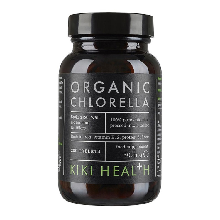 KIKI Health Chlorella, 500 mg, 200 tabletter