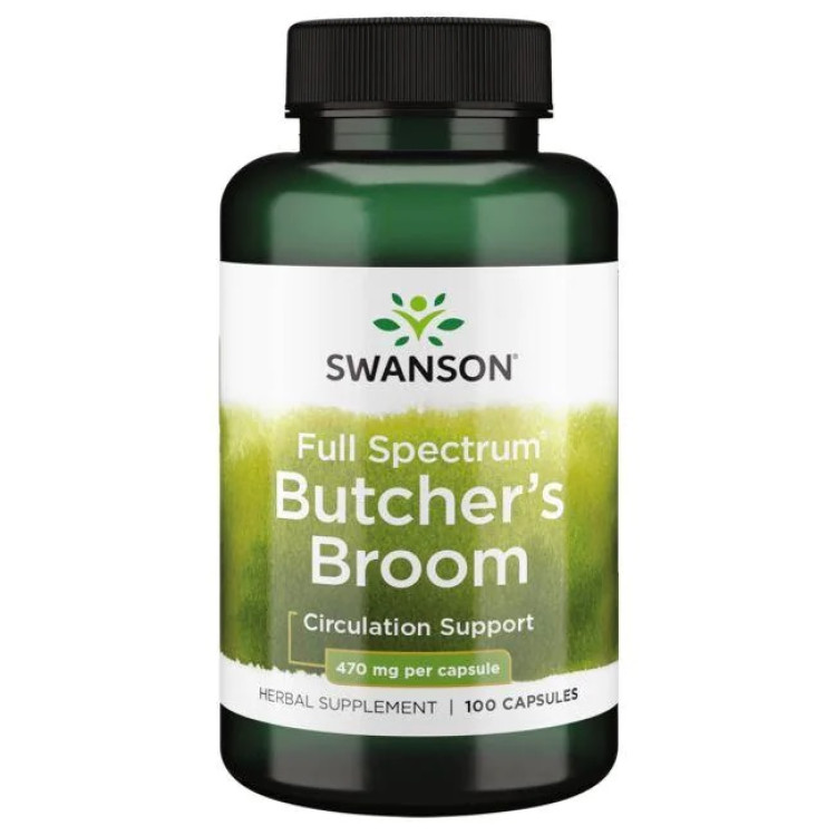 Swanson Fuldt Spektrum Slagterkost, 470 mg, 100 kapsler