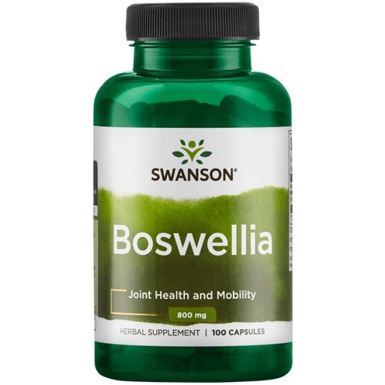 Swanson Boswellia, 400 mg, 100 kapsler