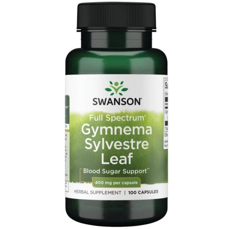 Swanson Full Spectrum Gymnema Sylvestre Blad, 400 mg, 100 kapsler