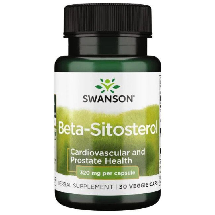 Swanson Beta-Sitosterol, 320 mg, 30 kapsler