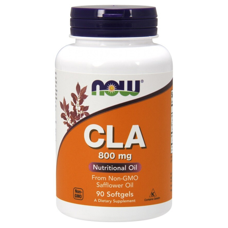 Now Foods CLA 800 mg, 90 kapsler
