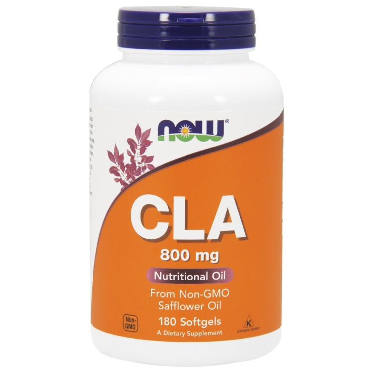 Now Foods CLA 800 mg, 180 kapsler