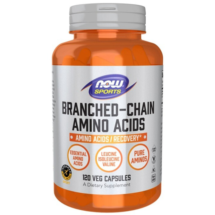 Now Foods Forgrenede Aminosyrer, 120 kapsler