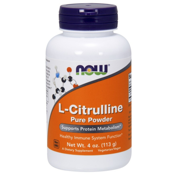 Now Foods L-Citrullin, ren pulver, 113 gram