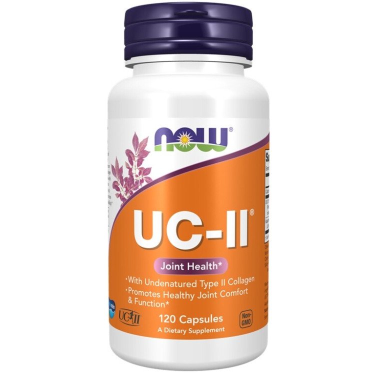Now Foods UC-II Undenatured Type II Collagen, 120 kapsler
