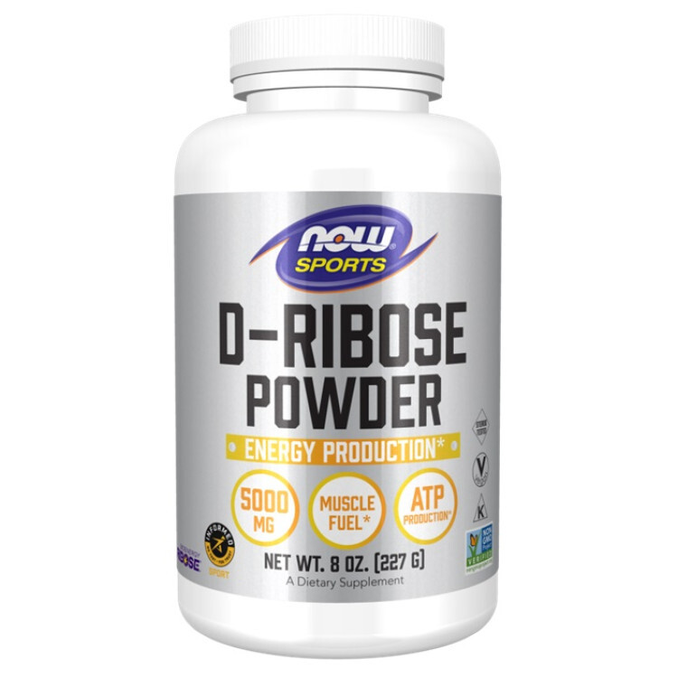 Now Foods D-Ribose, pulver, 227 gram