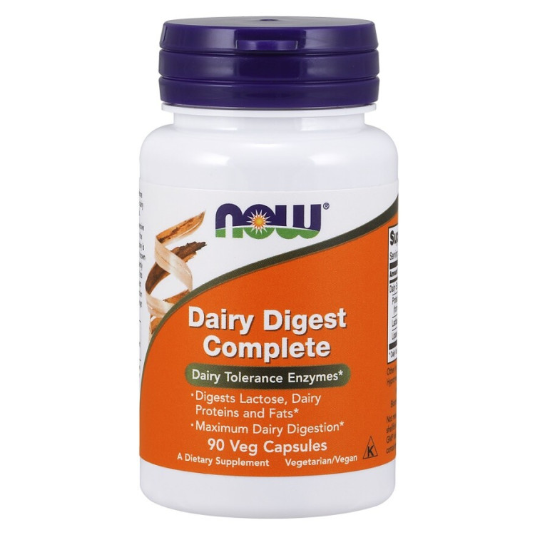 Now Foods Dairy Digest Complete, 90 kapsler