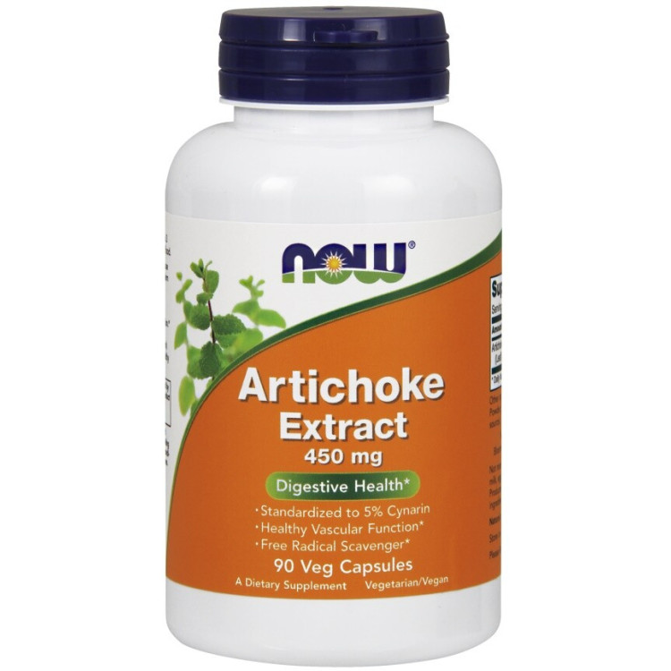 Now Foods Artiskokekstrakt 450 mg, 90 kapsler