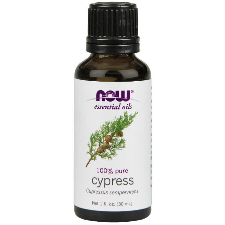 Now Foods Æterisk Olie, Cypressolie, 30 ml