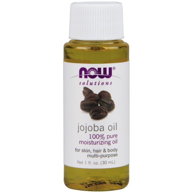 Now Foods Jojoba Olie, 100% ren, 30 ml