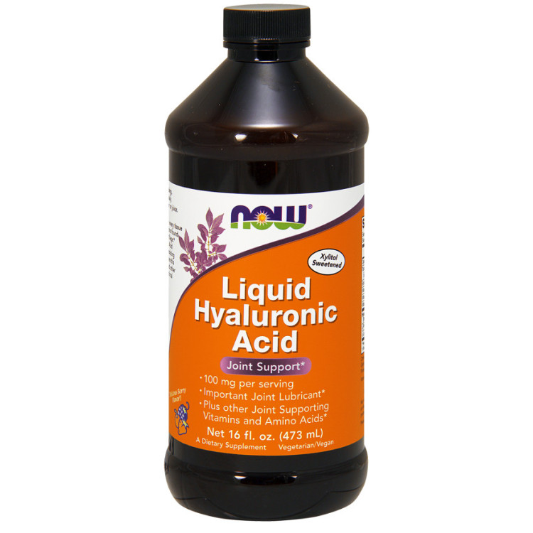 Now Foods Flydende Hyaluronsyre, 473 ml