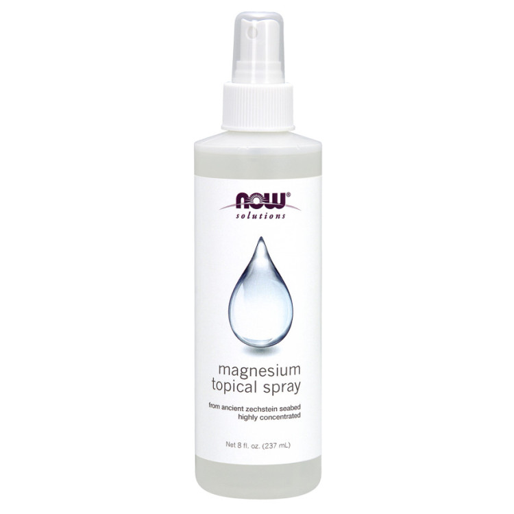 Now Foods Magnesium Topisk Spray, 237 ml