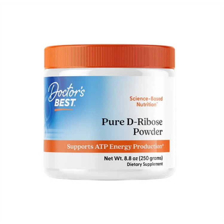 Doctor's Best Ren D-Ribose pulver, 250 gram