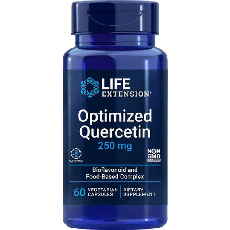 Life Extension Optimized Quercetin, 250 mg, 60 kapsler
