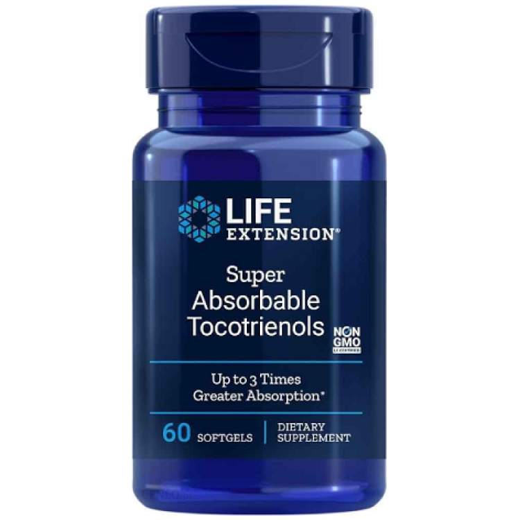 Life Extension Super Absorbable Tocotrienols, 60 kapsler