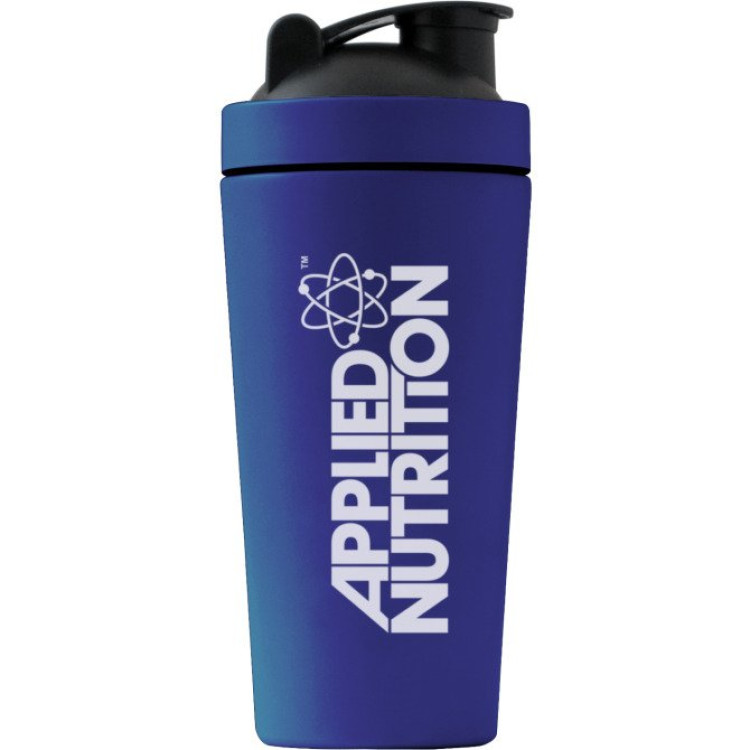 Applied Nutrition Stål Shaker, Blå, 750 ml