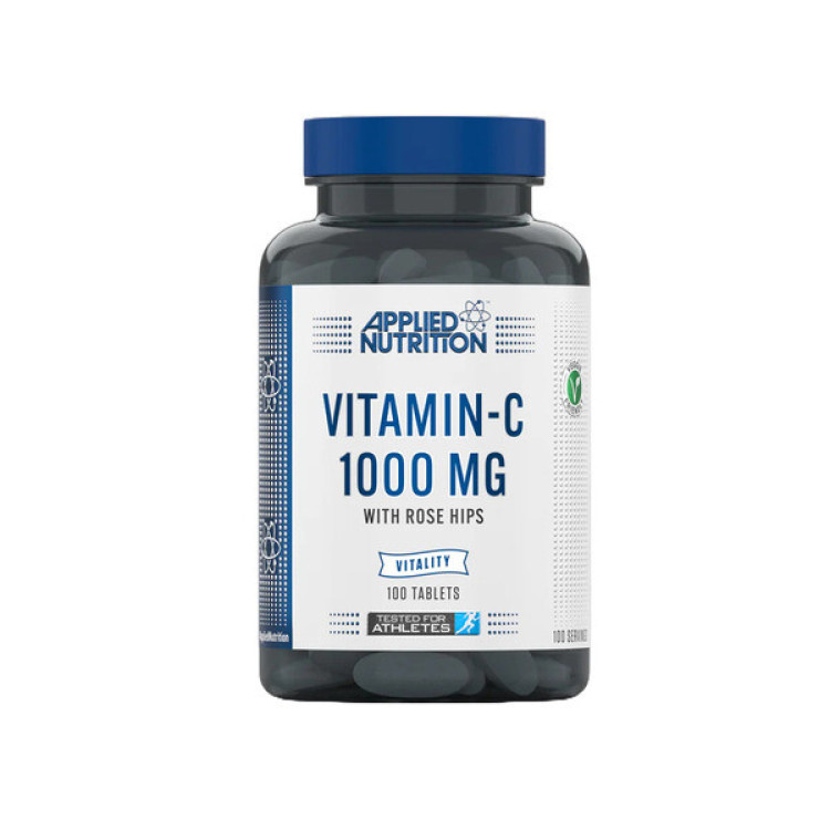 Applied Nutrition Vitamin C med Hyben, 1000 mg, 100 tabletter