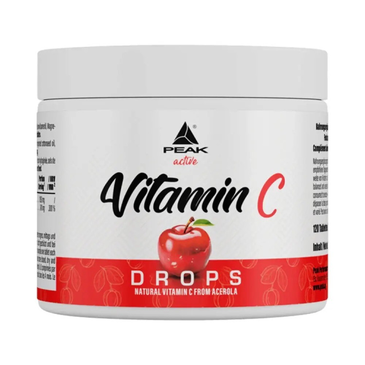 Peak Vitamin C Dråber, 120 tabletter