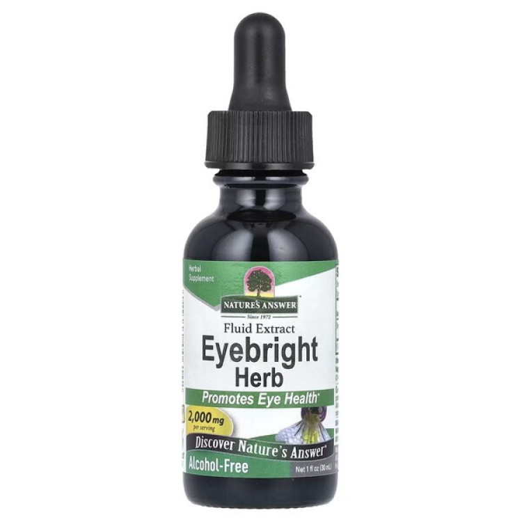 Nature's Answer Øjentrøst urt, 2000 mg, 30 ml