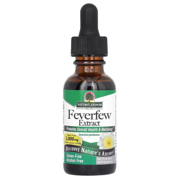 Nature's Answer Feverfew Ekstrakt, 30 ml