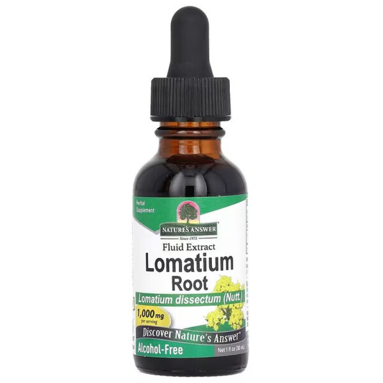 Nature's Answer Lomatium Rod, 1000 mg, 30 ml