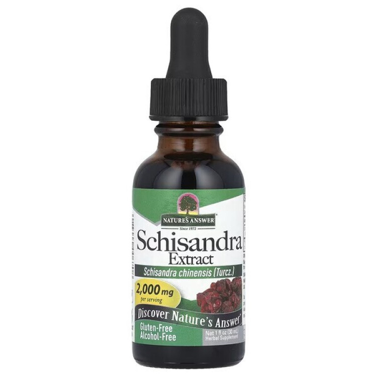 Nature's Answer Schisandra Ekstrakt, 2000 mg, 30 ml