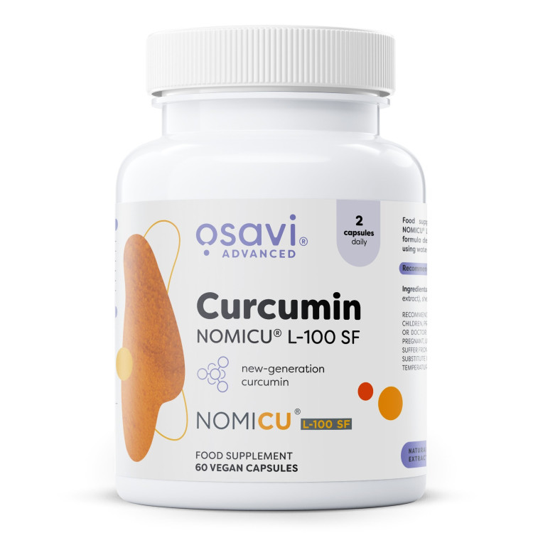 Osavi Curcumin NOMICU L-100 SF, 60 vegankapsler