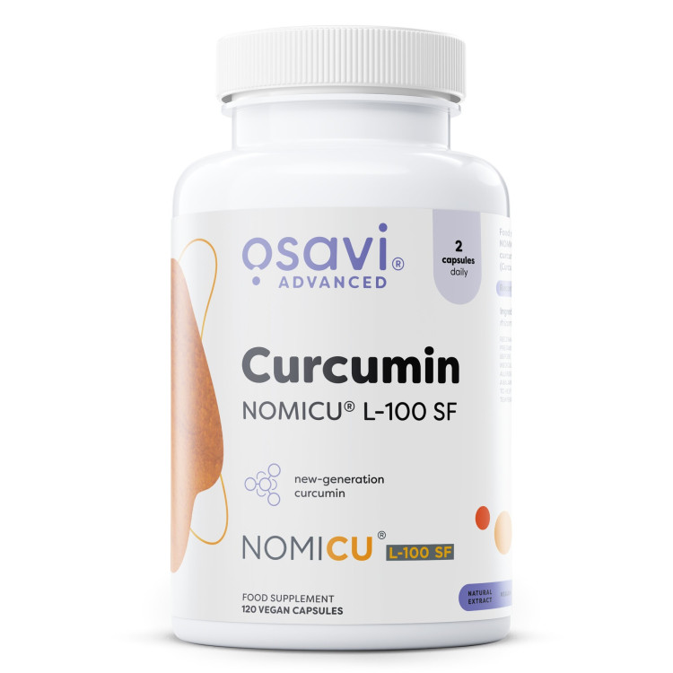 Osavi Curcumin NOMICU L-100 SF, 120 vegankapsler
