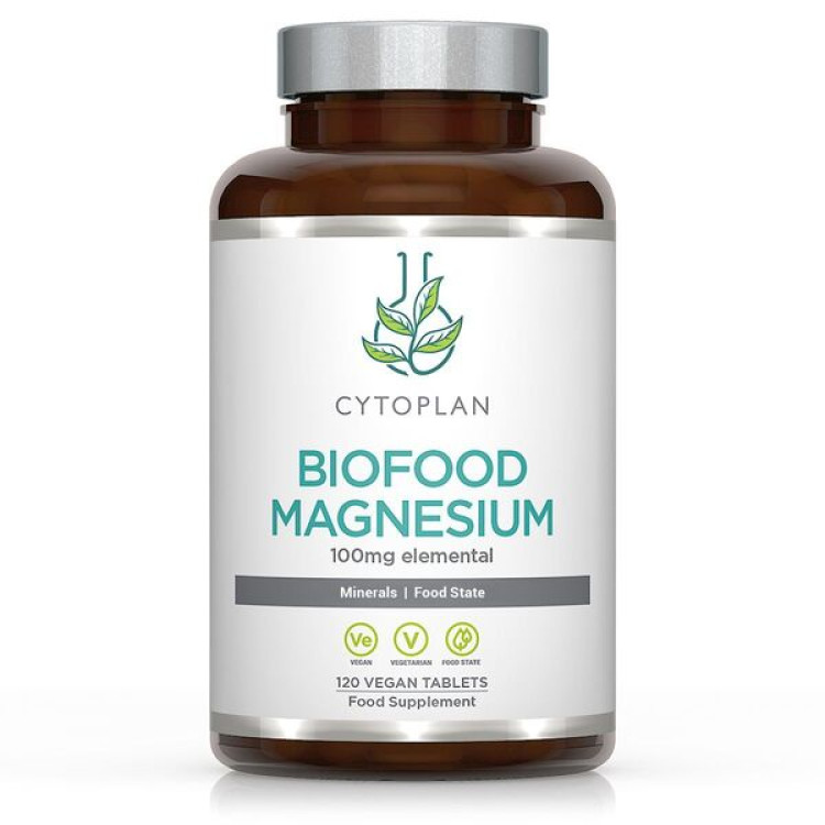 Cytoplan Biofood Magnesium, 120 vegansk tabletter