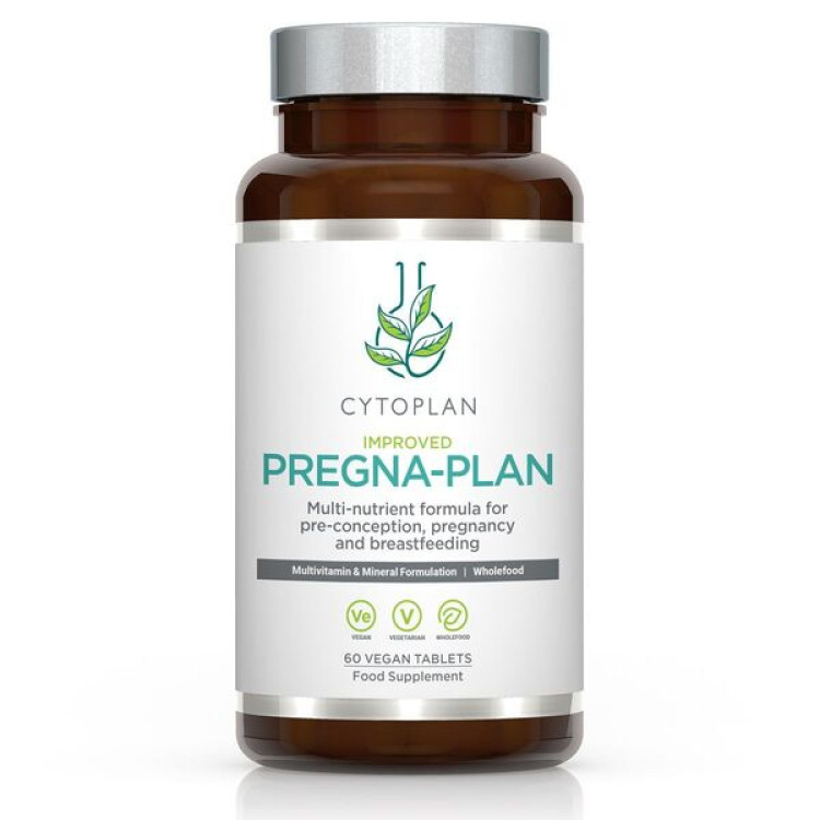 Cytoplan Pregna-Plan, 60 veganske tabletter