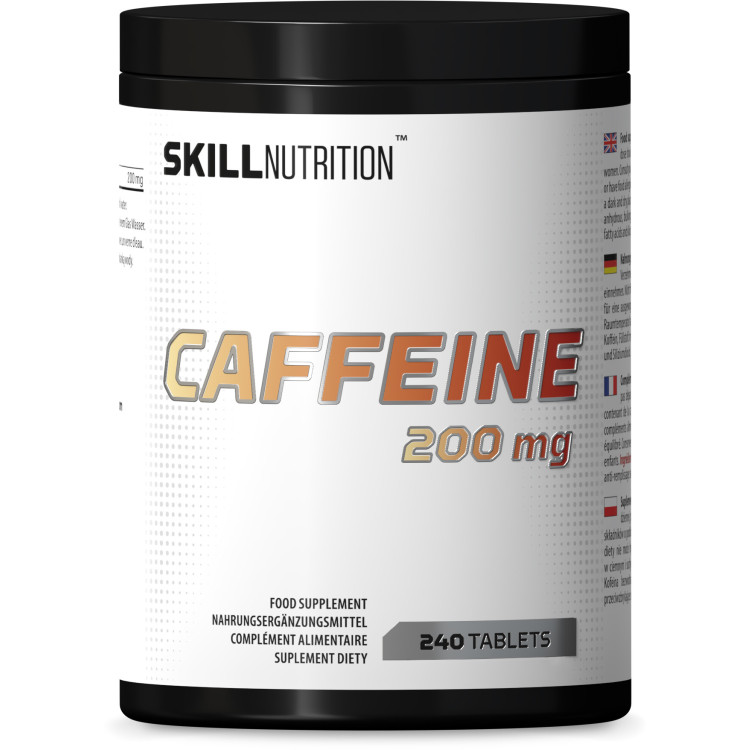 Skill Nutrition Koffein 200 mg, 240 tabletter