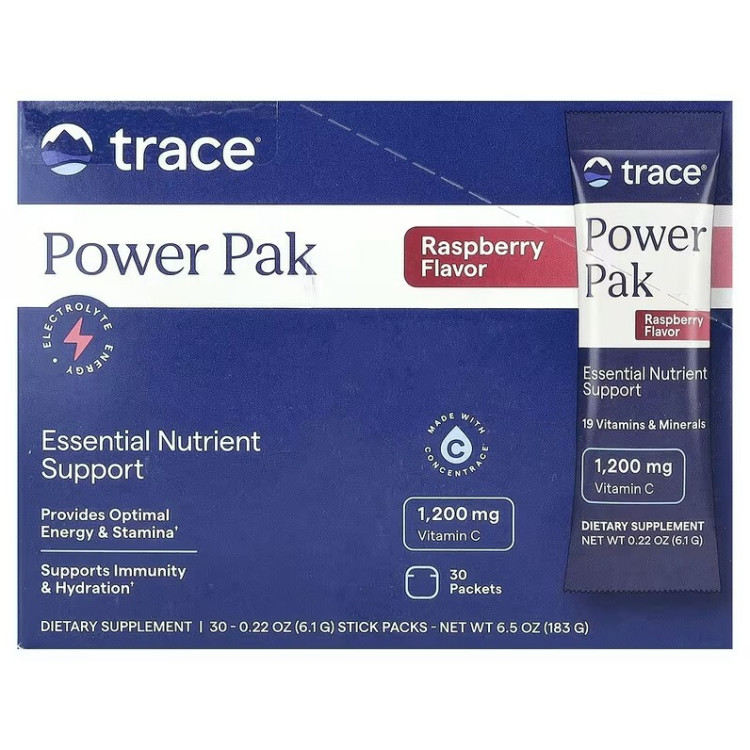 Trace Minerals Power Pak, 30 breve