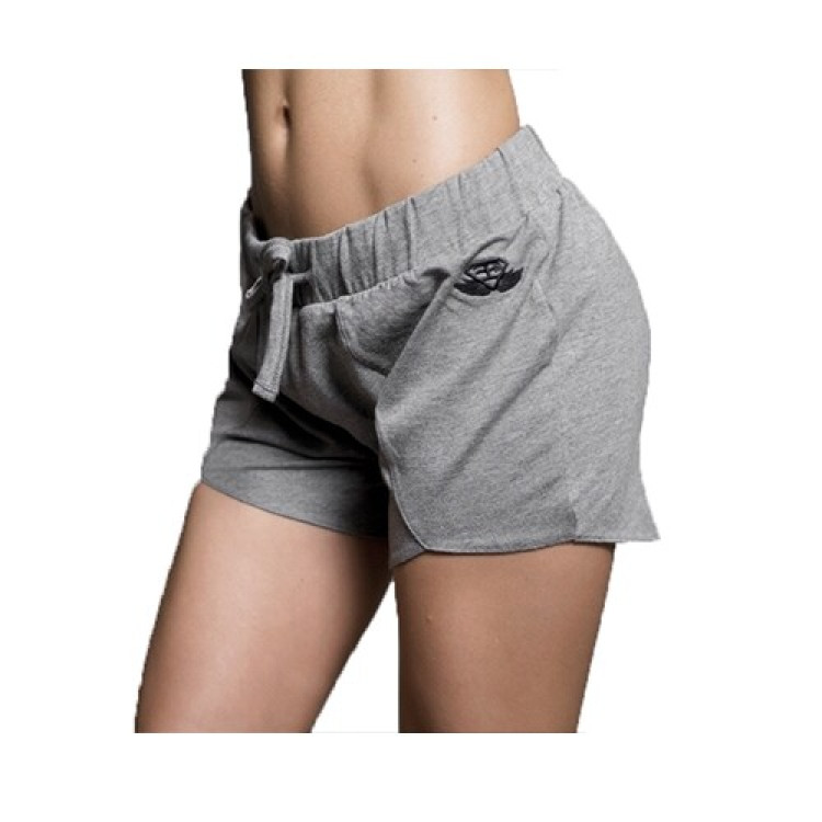 Body Engineers Overlap Shorts, Lys Grå Meleret