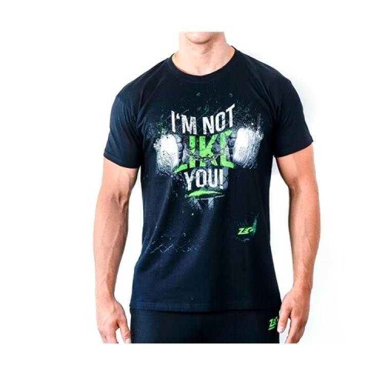 Zec+ Sportswear T-Shirt Fighter Shirt Sort