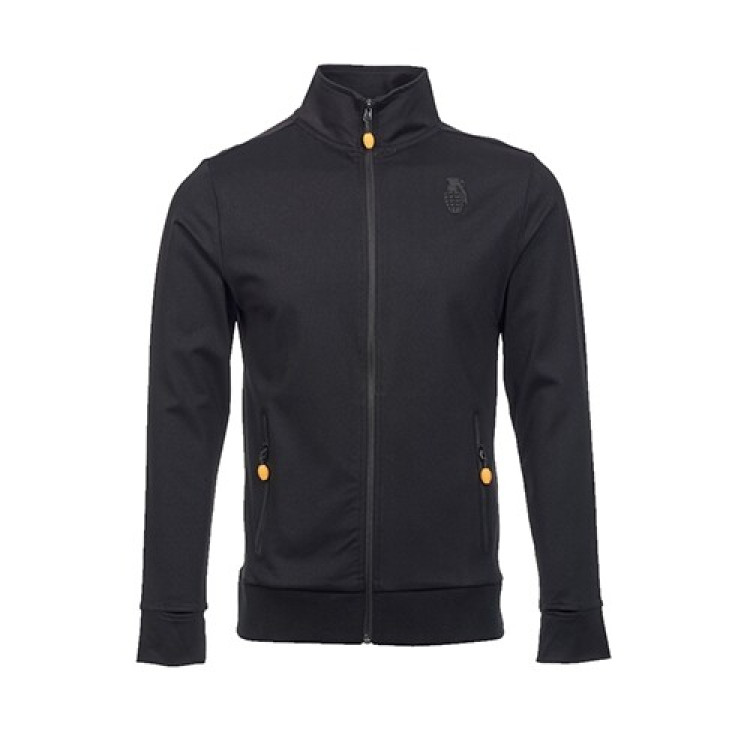Grenade Sportswear Zip Through Jakke, sort