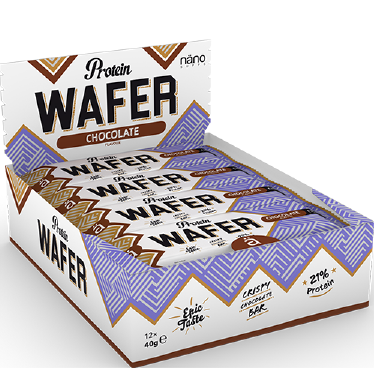 NanoSupps Protein Wafer, 12 x 40 g