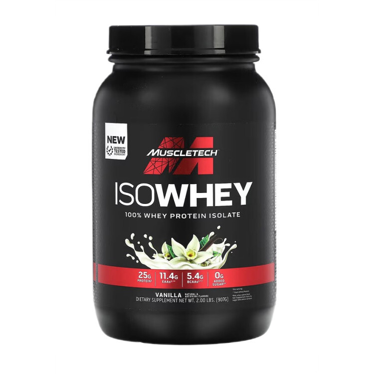 Muscletech Iso Whey, 907 gram