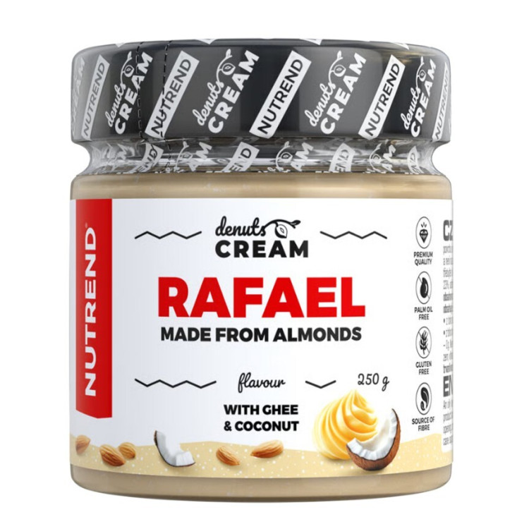 Nutrend Denuts Cream, Rafael med Ghee og Kokos, 250 gram