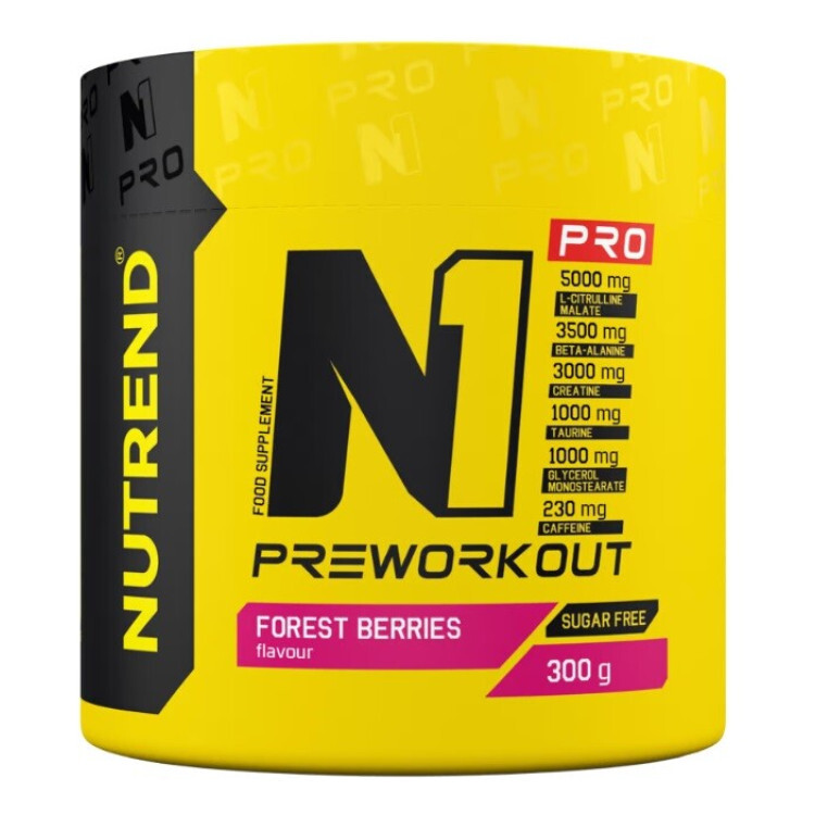 Nutrend N1 Pro Pre-Workout, 300 gram