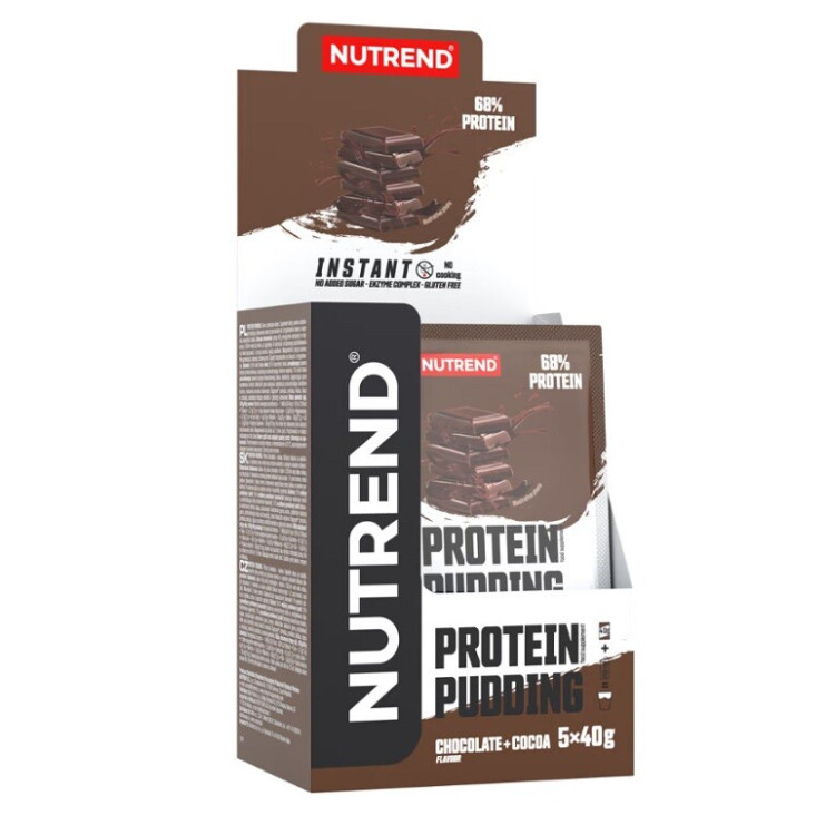 Nutrend Protein Pudding, 5 x 40 g