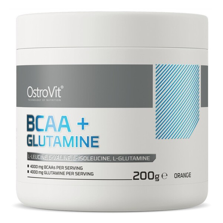 OstroVit BCAA + Glutamin, 200 gram