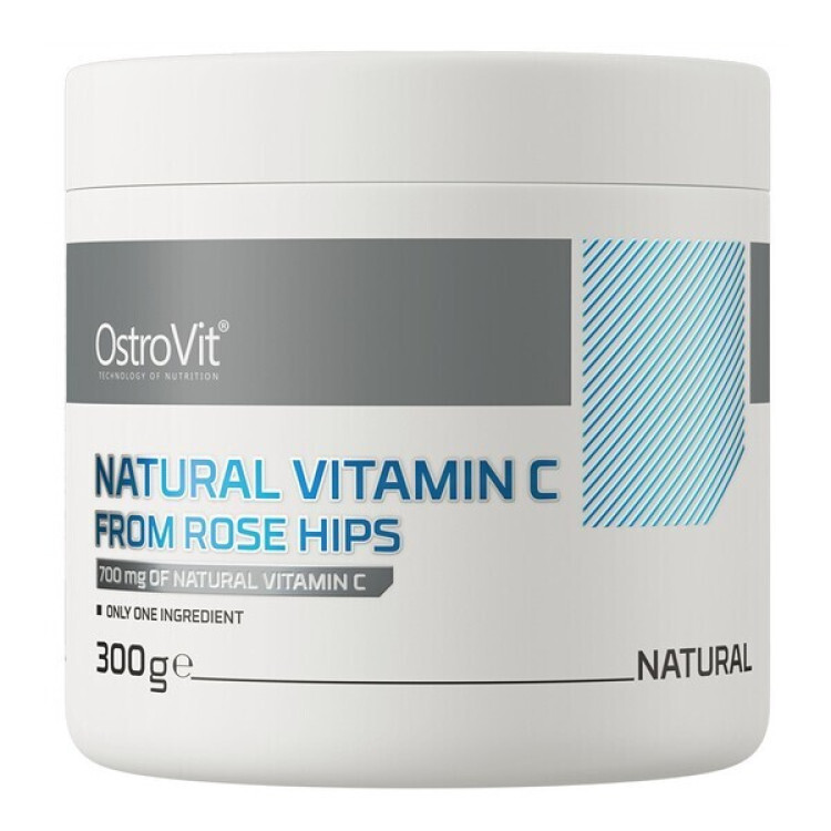 OstroVit Naturlig Vitamin C fra Hyben, 300 gram