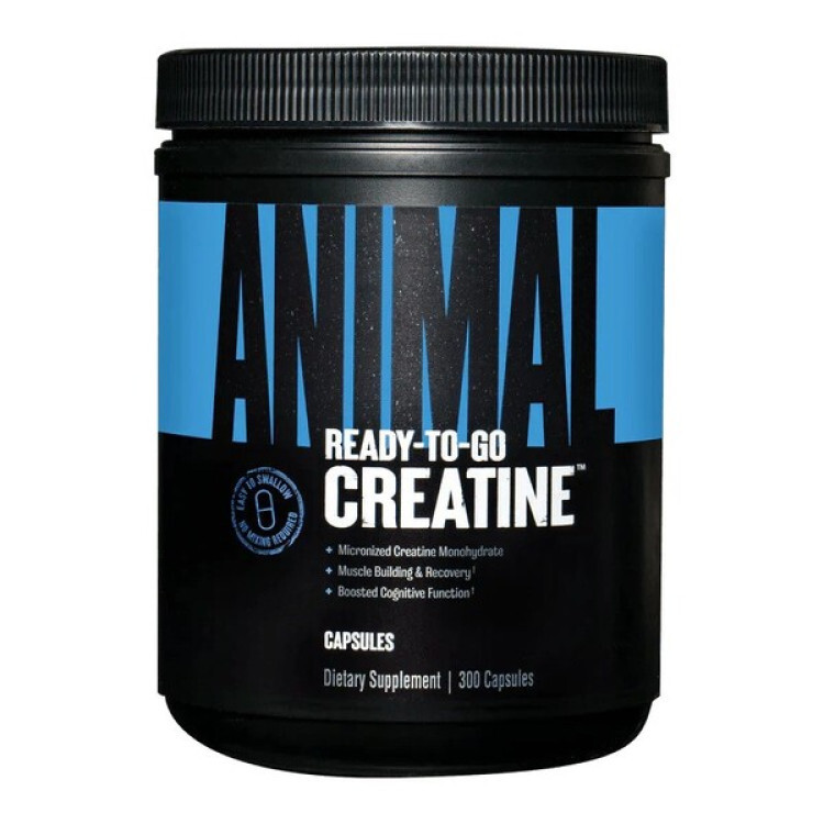 Animal Ready-To-Go Kreatin, 300 kapsler