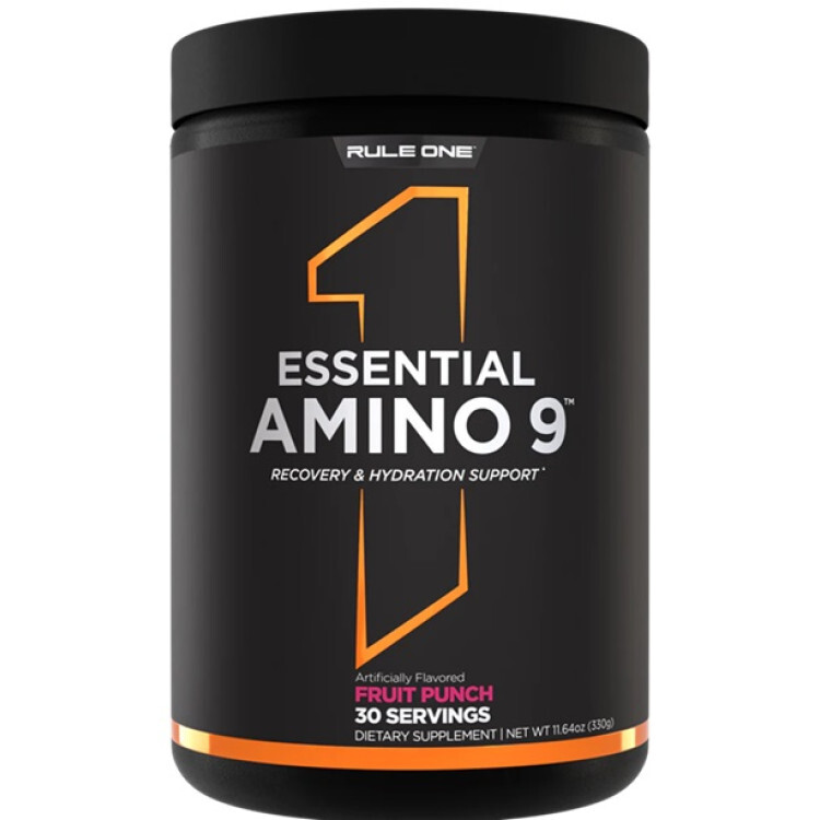 Rule One Essentiel Amino 9, Fruit Punch, 330 gram