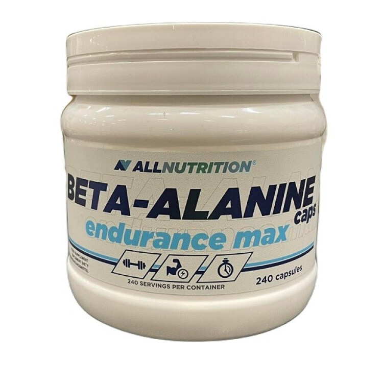 Allnutrition Beta-Alanin Endurance Max, 240 kapsler